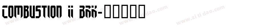 Combustion II BRK字体转换